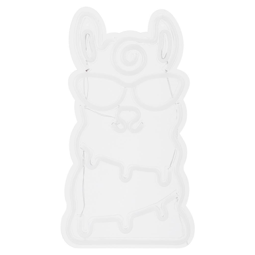 LED Neonlicht Alpaka?Form Wand Neon Schild Kunst USB Betrieben Zuhause Schlafzimmer Bar Club Dekoration