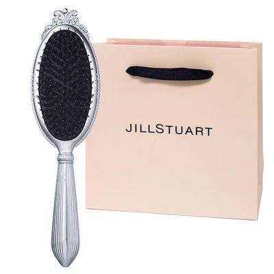 [Authentisches japanisches Produkt, Geschenkverpackt] JILL STUART Haarbürste, Haarpflegebürste, Kopfhautpflege, Haarpflegeprodukte, Silber