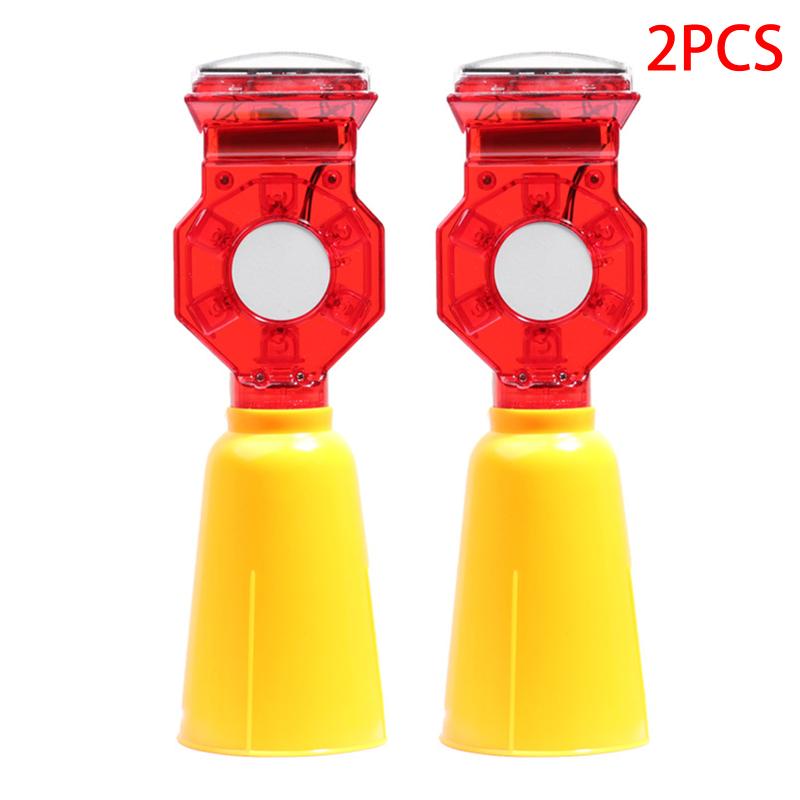 Emergency Light Flashing Lights Strobe Waterproof Solar Outdoor Plastic Signal Warning Lamp Highway Signal Lamp
