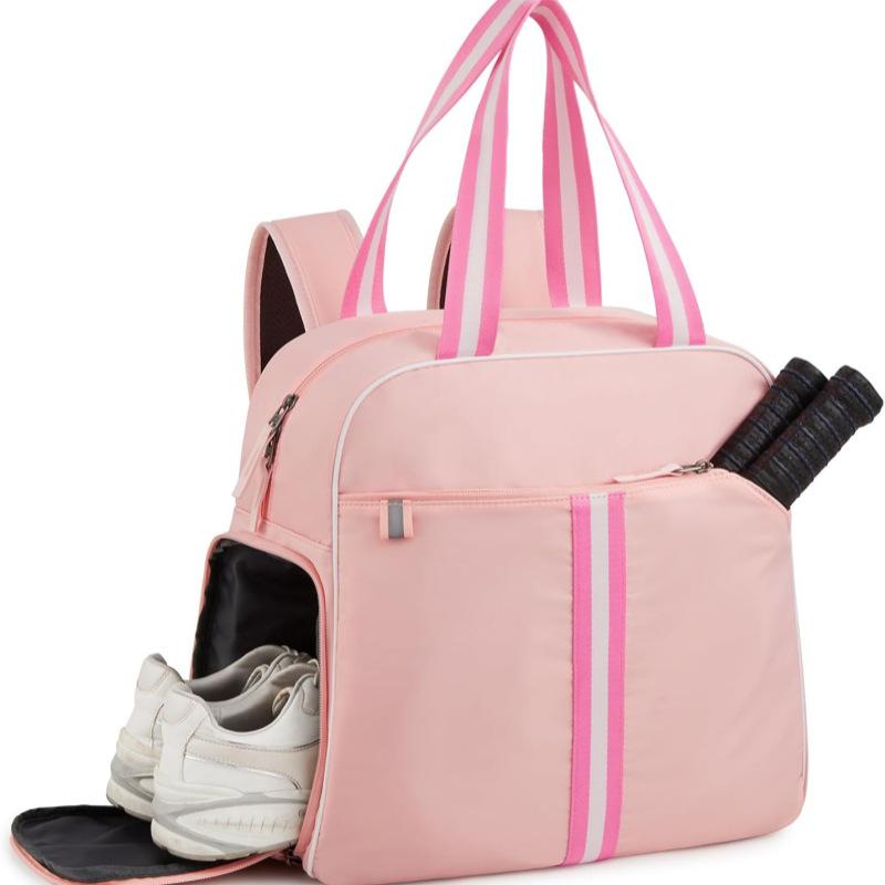 2025 Portable Sports Bag for Badminton, Tennis & Pickleball - Fits 2 Rackets, Handheld, Large-Capacity, Down Cotton