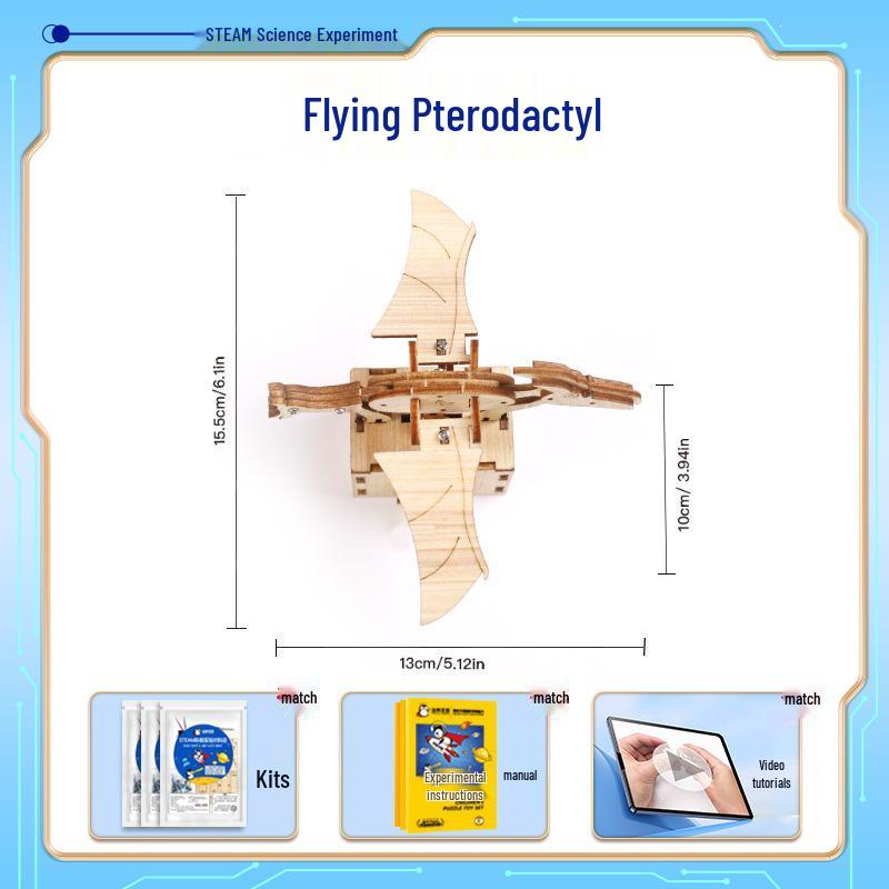 Pterodactyl Science DIY Kit: Creative Educational Experiment Set