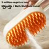 3 In 1 Pet Steam Brush USB Rechargeable Grooming Brush Self Cleaning Spray Cat Comb Pet Hair Detangler Massage Brush