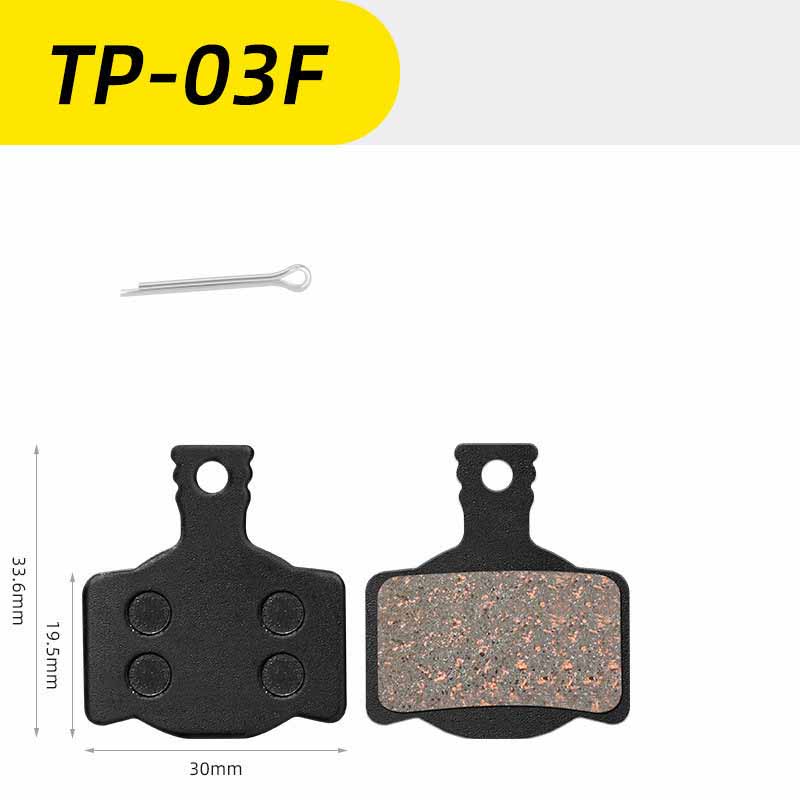 Bremsbeläge, Semi-Friction für Mountain-, Renn- und E-Bikes, verpackte Bremsbeläge für sanftes und zuverlässiges Bremsen