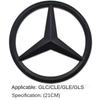 VRF2   ABS Car Front Grille Emblem Decal Cover Accessories for Mercedes Benz W204 W205 W210 W211 W212 W213 C E Class GLA GLK ML GLC GLE