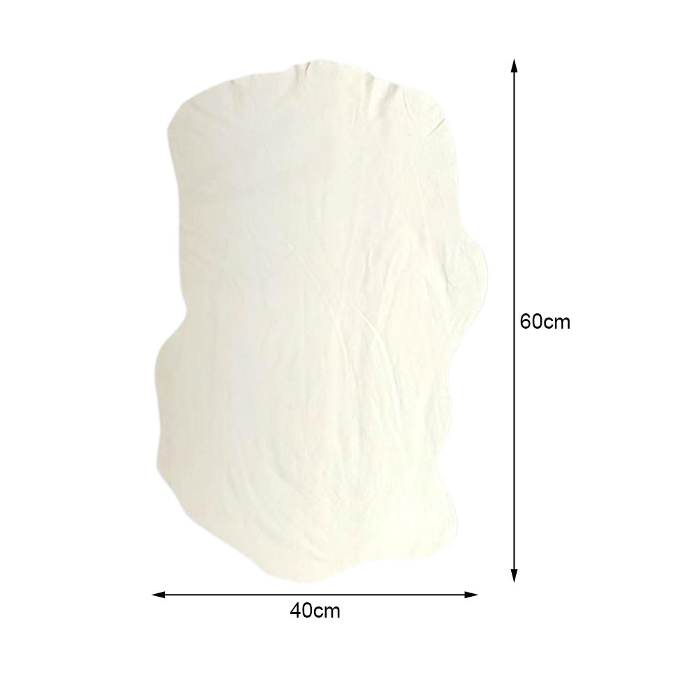 40 x 60 cm, natürlich, sauber, echtes Ledertuch, Wildleder, extrem saugfähig, schnelltrocknende Handtücher für Autowaschzubehör