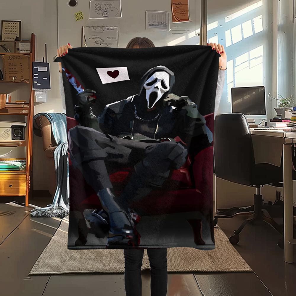 1 Pezzo Coperta in Flanella con Stampa Cartone Animato, Alta Qualità Confortevole per Tutte le Stagioni, Decorazione per la Casa, Calore e Comfort, Perfetta per Regalo di Natale Compleanno