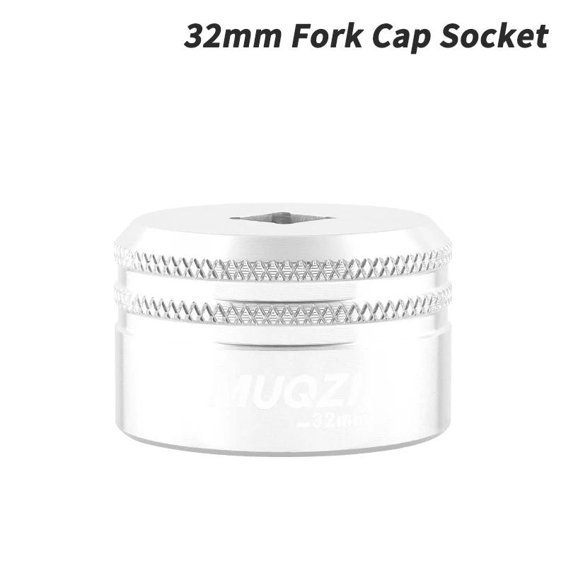 MUQZI Fork Top Cap Socket Tool 24mm 26mm 28mm 32mm Top Cap Wrench For Fork 36 38 40