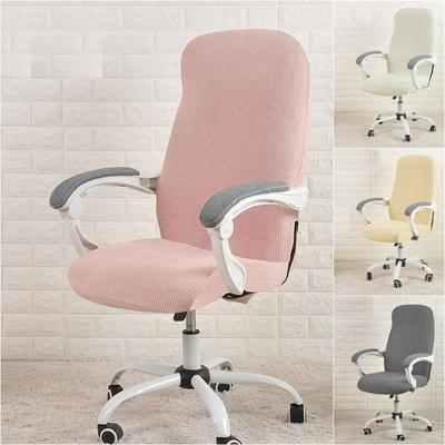 Potah na kancelářský stůl na židli Jacquard Study Computer Potahy na židle Elastické vodoodpudivé Spandex Funda Silla Escritorio Potahy