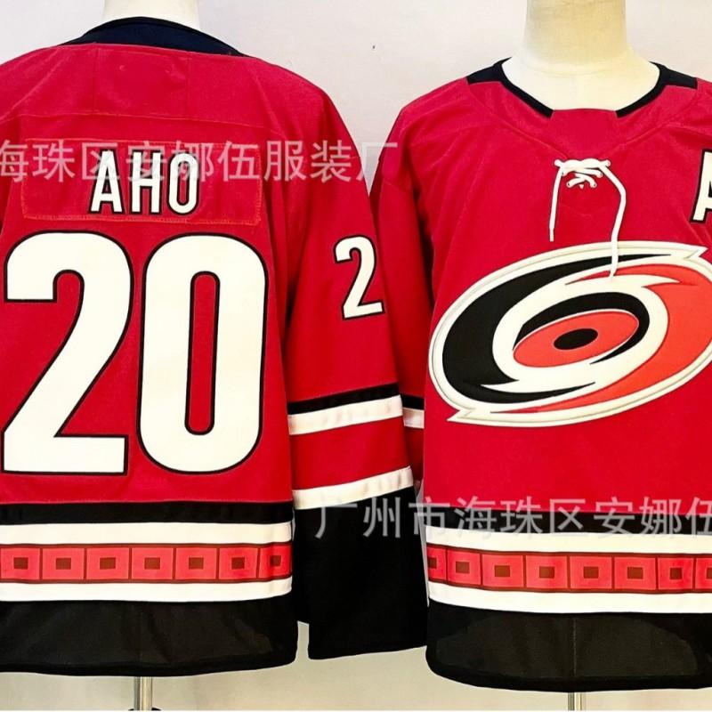 Ice Hockey Jersey Hurricane Team Embroidered 20 30 Sports Uniform Training Top