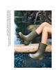 Women's 2025 Fashion Mid-Calf Waterproof Non-Slip Silicone Rain Boots with Thick Sole
