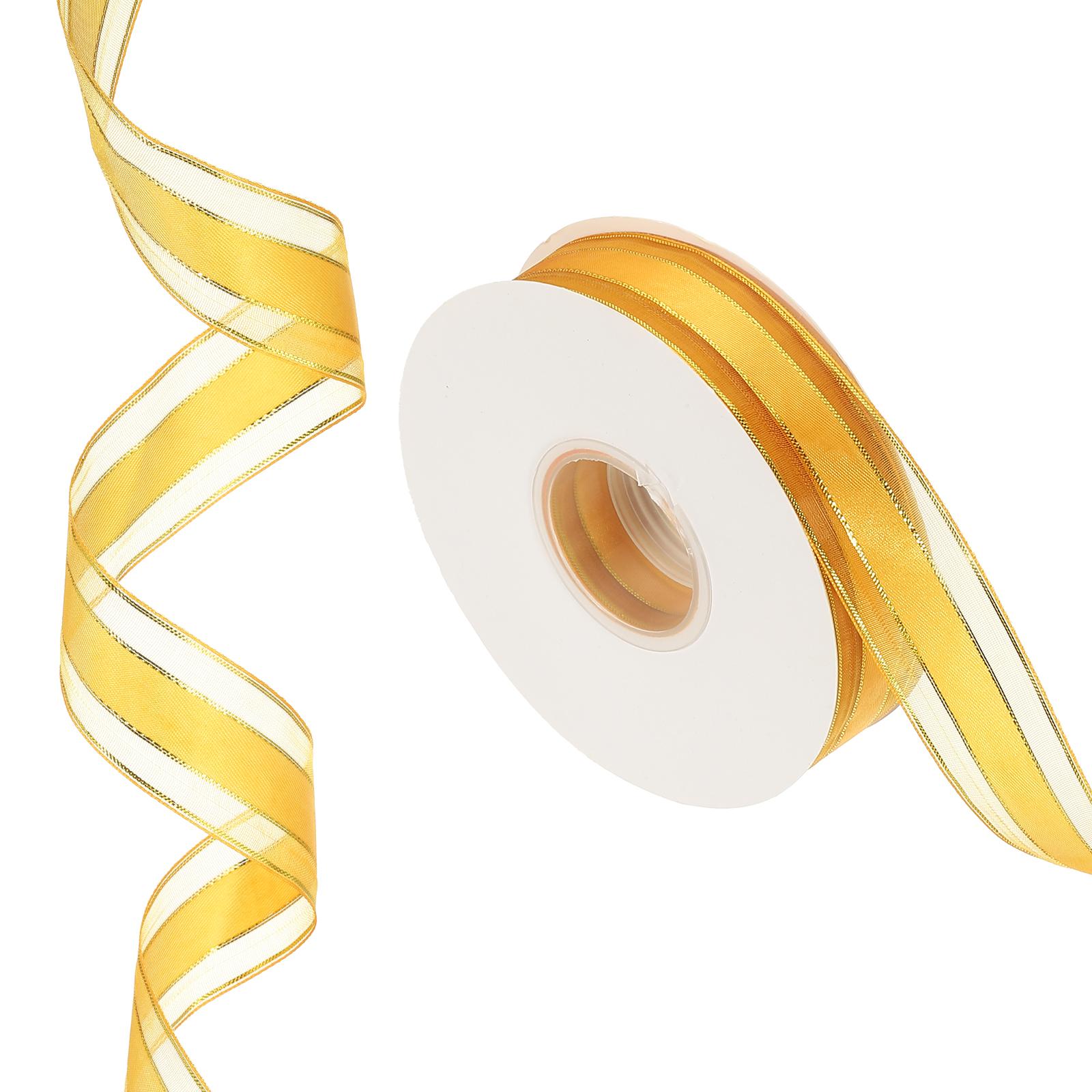 

Органза Шифон Лента Конфетный Сатин Полосатый Прозрачный Ленты для Рукоделия для Изготовления Бантов Упаковки Подарков Венка 50 Ярдов x 1 Украшение 50 Yards x 1in