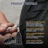 40/100Pcs Spiral Vacuum Tire Repair Nail Self-Tapping Screw Tire Rubber Nails Tool  Bike