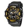 SMAEL Glow Men's Watch 8079 Tactical Watch Male Student Sports Dual Display Digital Waterproof