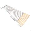 50 Pieces Barbecue Skewers for Grilling Reusable Metal Kabob Chicken, Meats, Prawn,