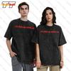 Lucio Fulcis Zombie Horror Movie Poster Oversized T-Shirt V5U0