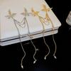 Chinese Style Fire Phoenix Brooch Pins Delicate Long Fringe Brooches For Women Men Animal Bird Corsage Clothes Accessories Gifts