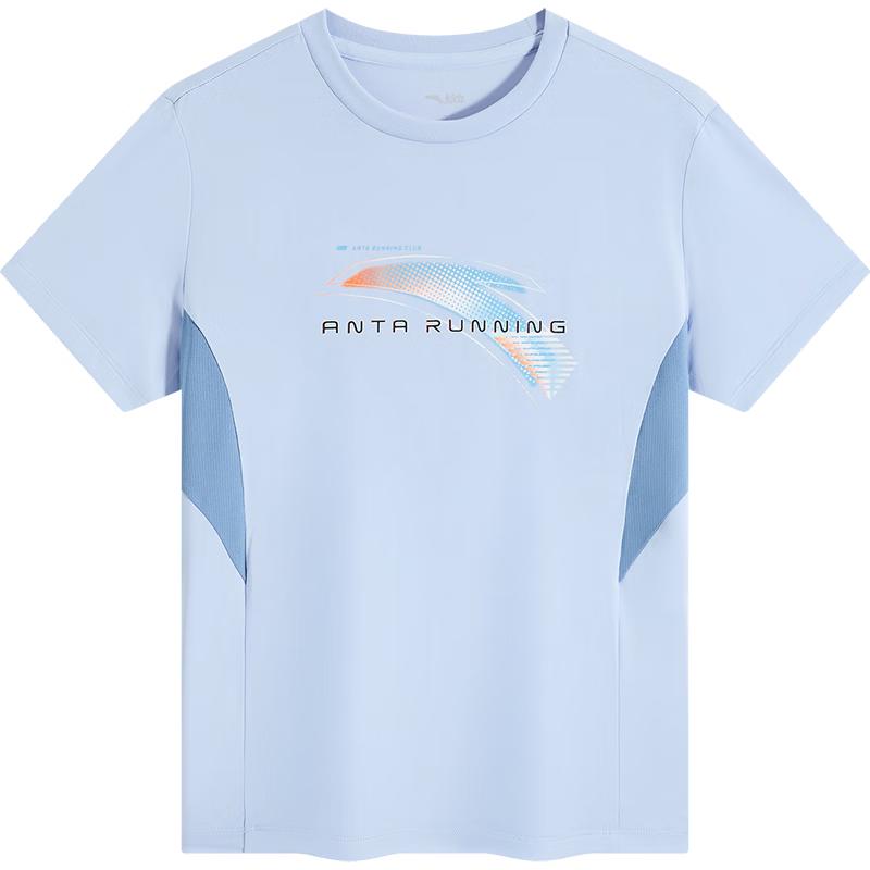 Anta Boys' Quick-Dry Short Sleeve Sports T-Shirt