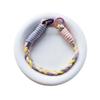 Dopamine Color Braided Three-strand Twist Short Rope Mobile Phone Lanyard Water Cup Keychain Universal Portable