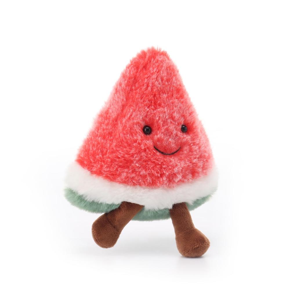 Apricot Lamb Fresh Watermelon Plush Soft and Fluffy Fresh Watermelon for Boys and 15cm Toy, Cute, Girls,