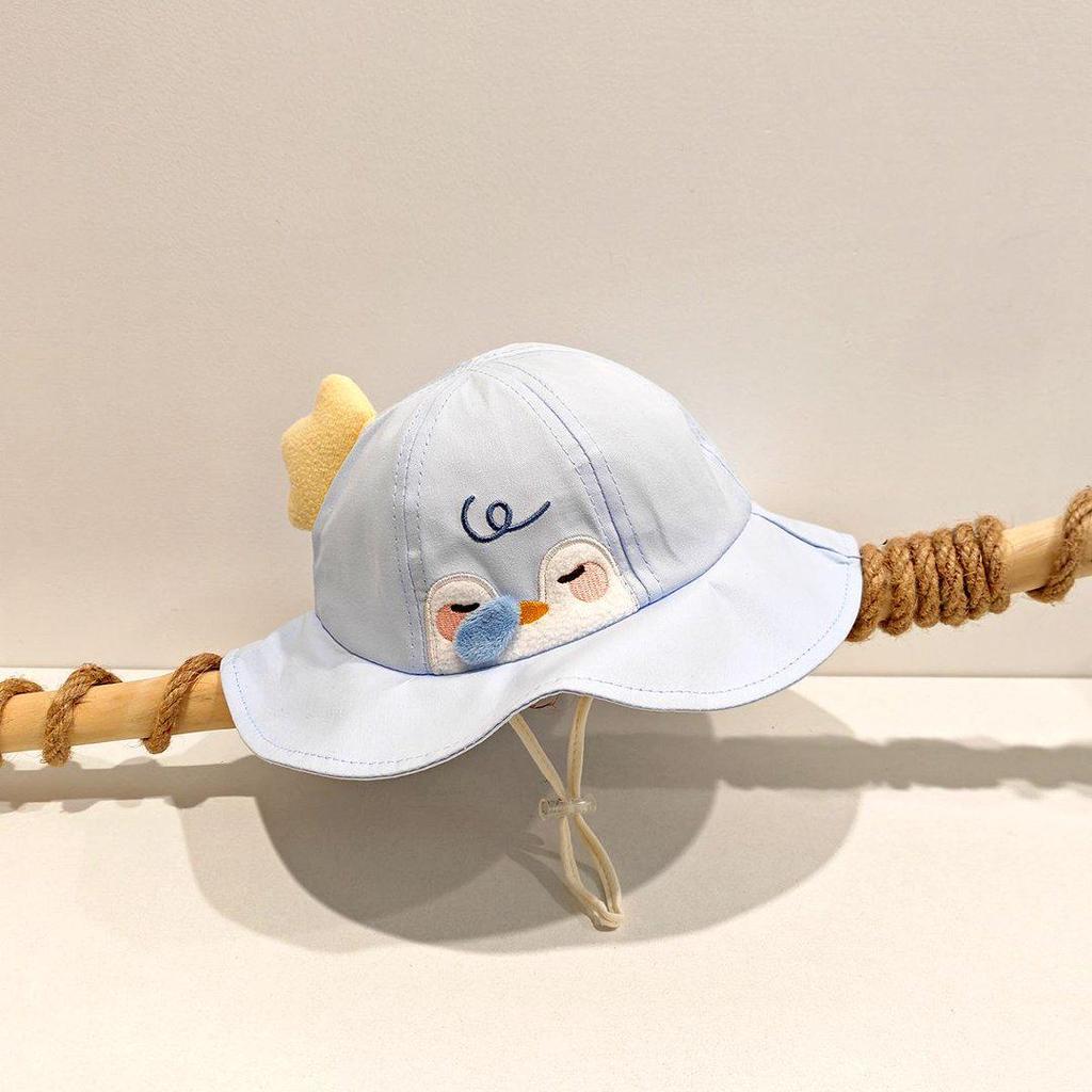 2026 Spring Children's Wide Brim Cartoon Sun Hat - Super Cute, Lightweight Sun Protection for Boys and Girls