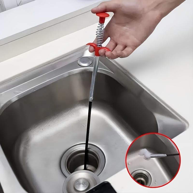 1pc Four claw pipe unclogger, toilet unclogging tool, toilet unclogging tool, household sewer unclogging tool