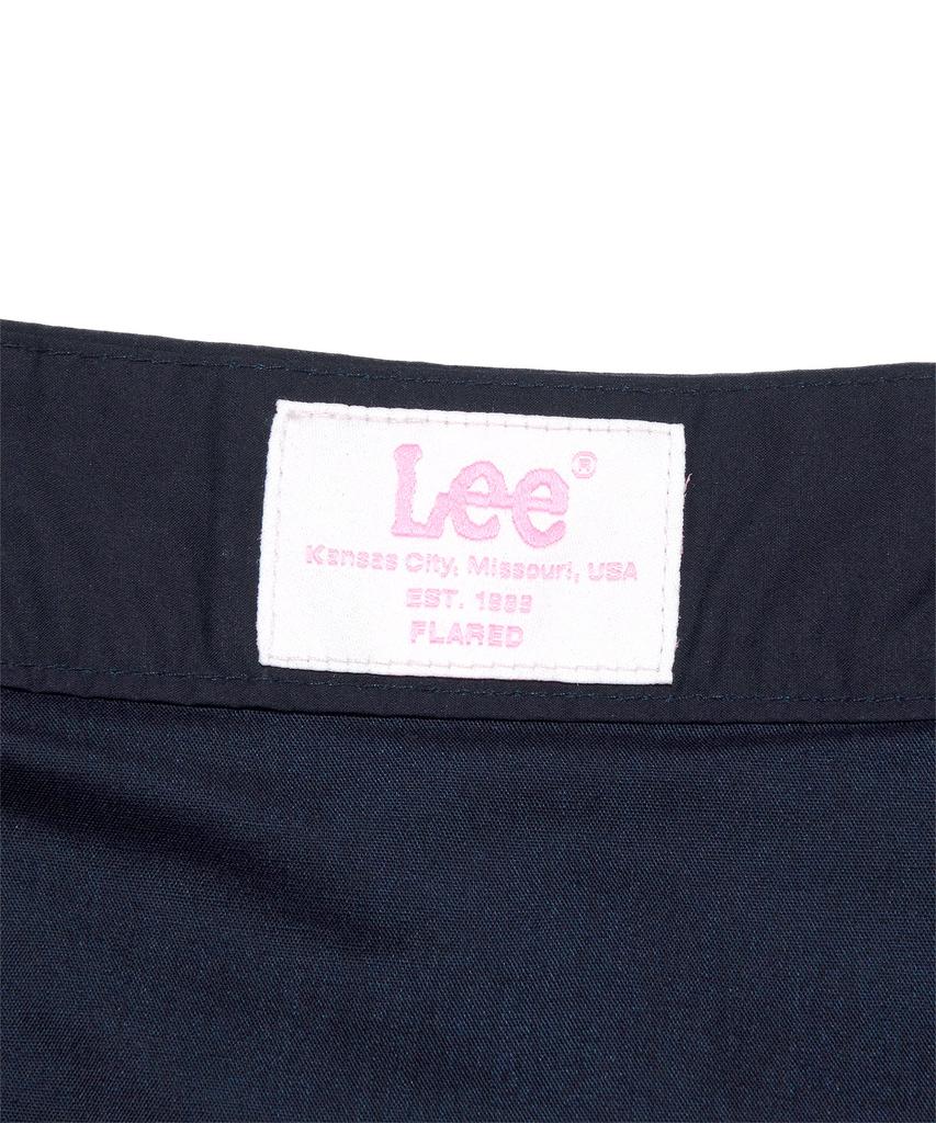 Lee Women'S Cotton Pleated Long Skirt Navy