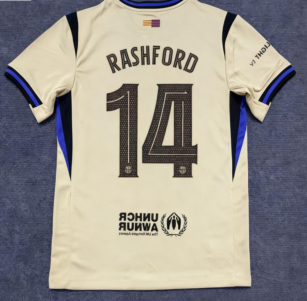 26 Real Madrid Barcelona dres č.. 10 Mbappe 14 Rashford Ne. 10 Yamal fotbalový dres