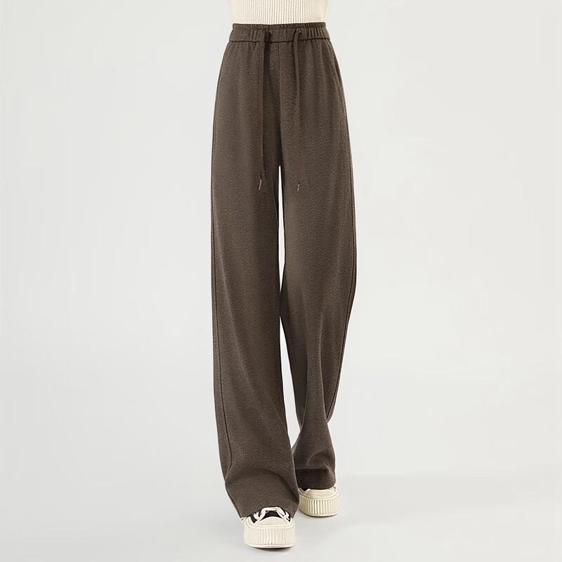 Silbashe Women's High-Waist Wide-Leg Casual Pants