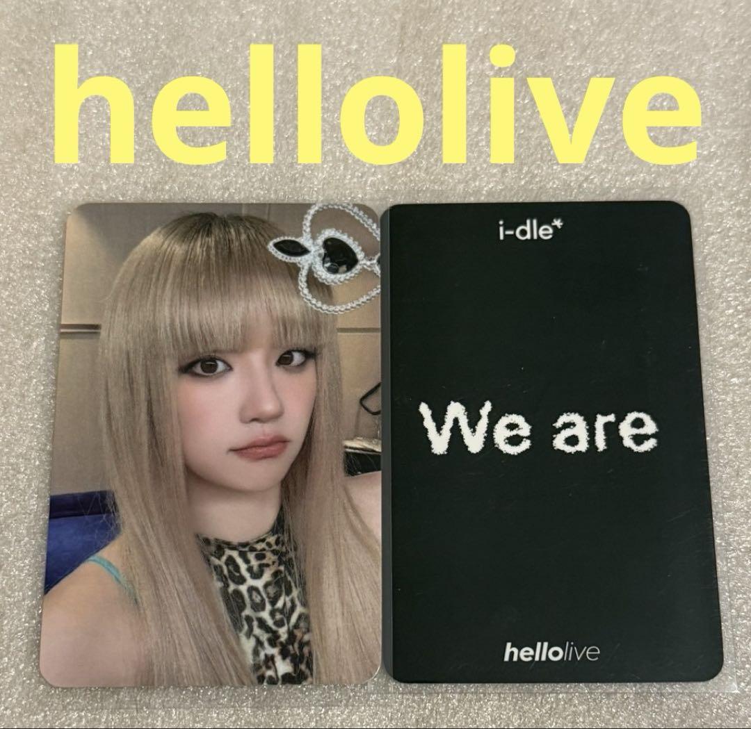 

[USED] i-dle We are hellolive Ugi