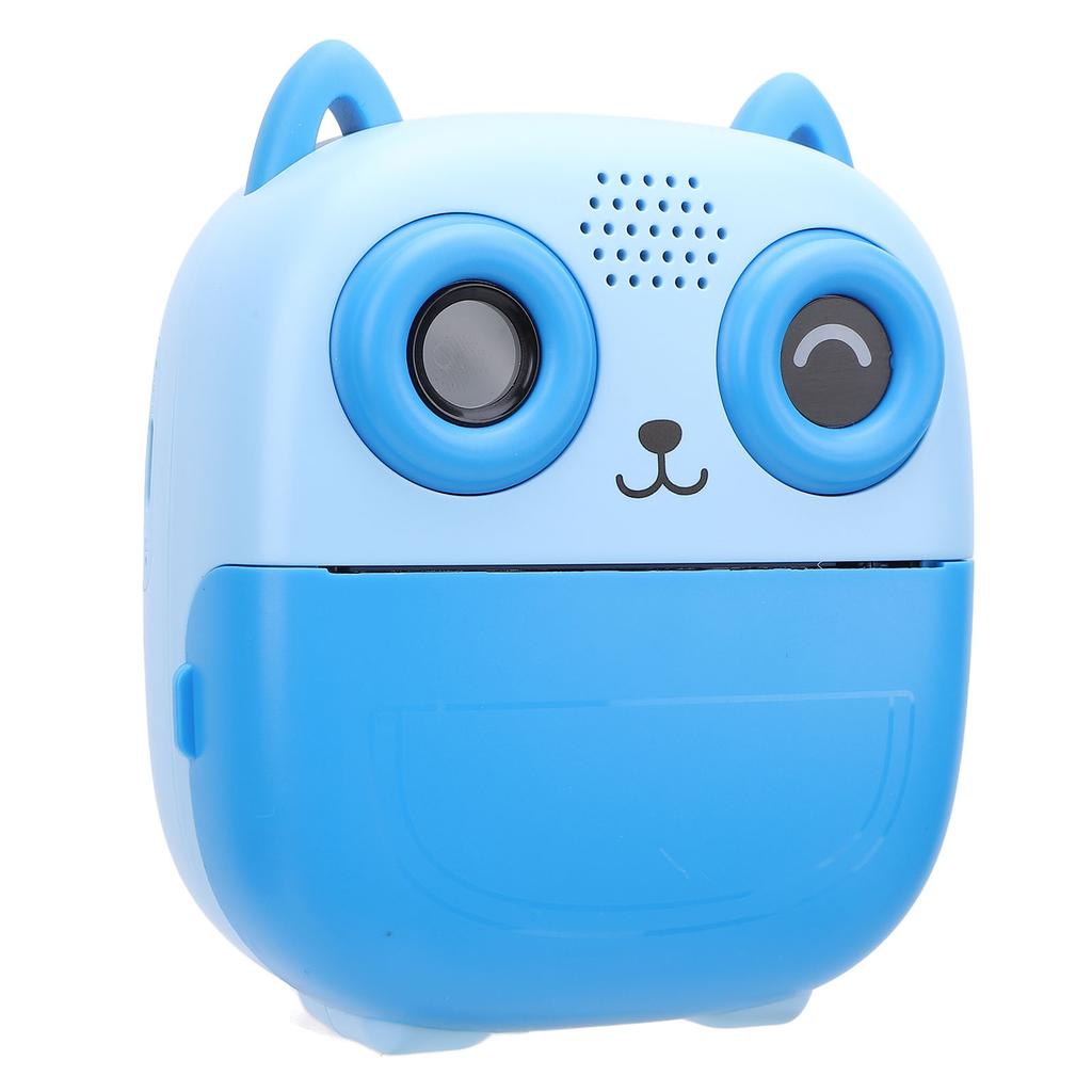 Print Camera 1080P 48MP Digital Video Camera Thermal Printing Dual HD Camera 2.4 Inch Screen Music Game Play 1300mAh Battery