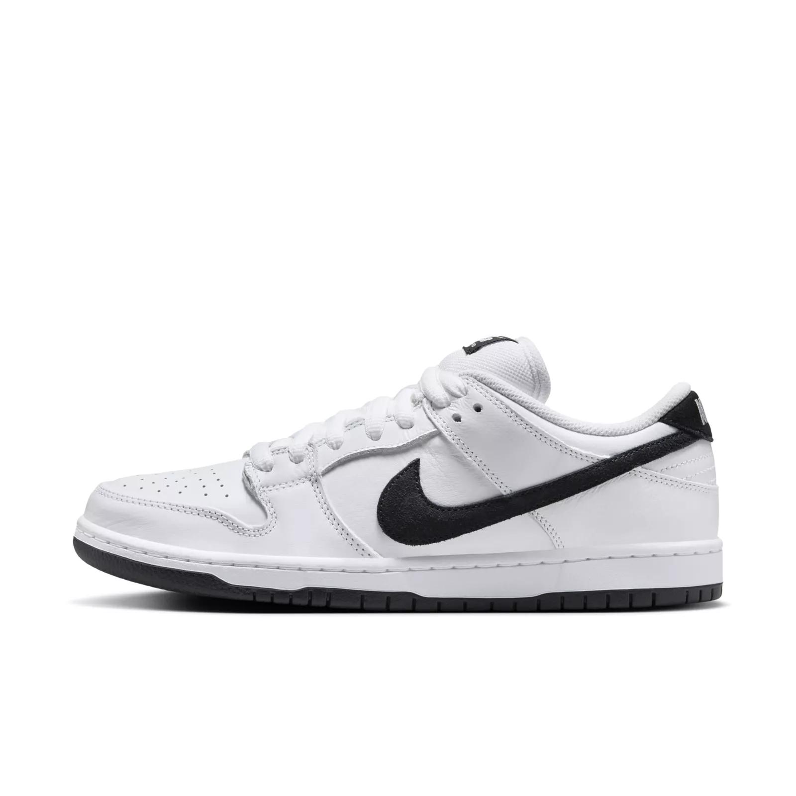 

Nike Dunk SB LOW PRO “Белая замша/Черный”HF3704-100 Унисекс EU 44.5 чёрный/белый