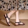 Bohemian Sandal For Womens Comfortable And Lightweight Rhinestone Flat Shoes Women'S Sandals Sandalias De Mujer Verano 2026