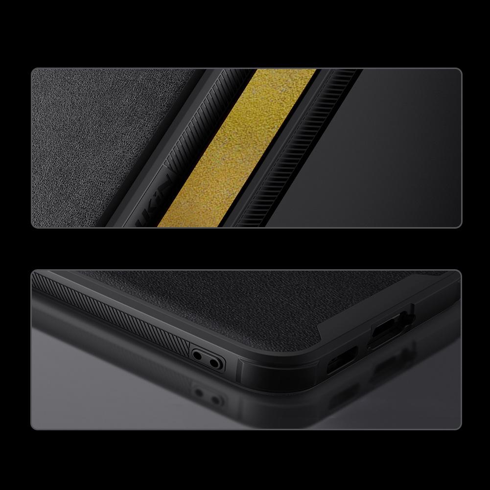 Nillkin CamShield Leather S Series Protective Case for Samsung Galaxy S23+ with Camera Cover - Black