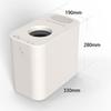 Compostiera elettrica - BEECO HQD-260C - 2,5L - 220V 60Hz - 470W - Autopulente - Silenziosa e inodore - bianco