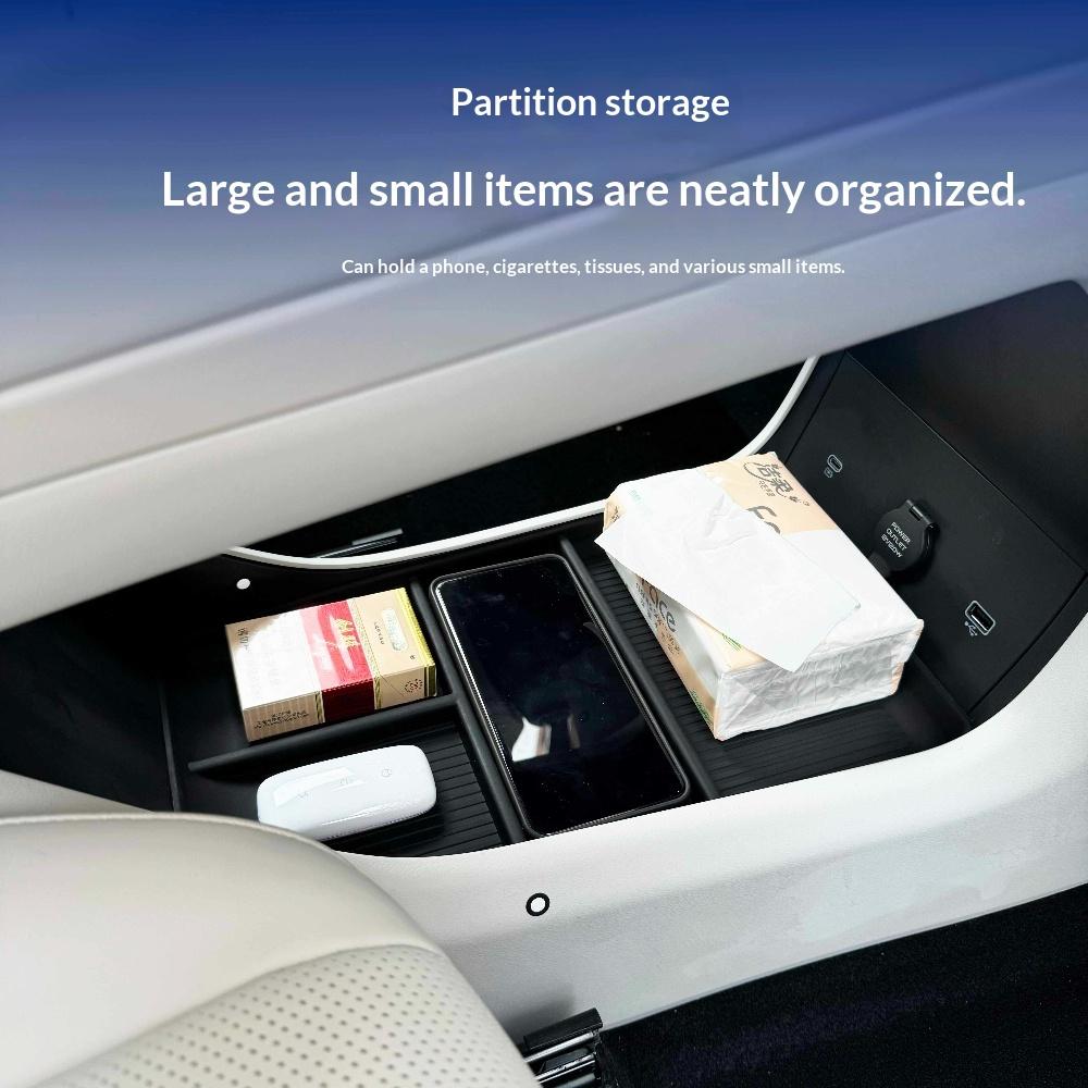 For Geely Galaxy E5/EX5 Car Center Console Cup Holder Silicone Cover Interior Modification Accessory Anti Falling Protection