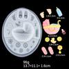 3D Baby Shower Pram Design Silicone Mold Fondant Chocolate Mould DIY Clay Model Cake Decorating Tool Baking Accessories