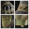 Outdoor Combat Half Finger Gloves for Men's Mesh Breathable Soft Shell Cycling Shooting Gloves Summer Hiking Camping Accessories