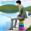 Contraction folding chair, adjustable telescopic type, portable, for outdoor fishing, camping and traveling, compact seat.