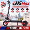 FREEBOY J15Max Foldable Electric Scooter For Adults, 48V 18Ah Lithium Battery, Off Road EScooters, Daily Commuting E‑Scooter, 10 Inch All‑Terrain Tire
