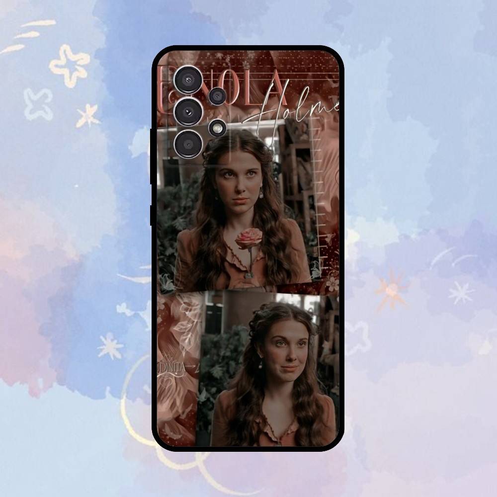 

Мягкий чехол для телефона AAA Movie Enola Holmes для Samsung Galaxy A73, A72, A71, A70, A53, A52, A51, Другие Мягкий черный чехол Samsung a12