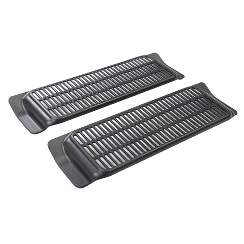 1 Set Car Air Instake Flow Vent Protection Cover ABS Grille Guard Side Sticker For Tesla Model 3 2017-2020
