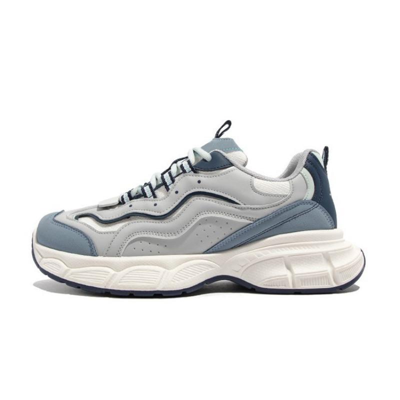 College style retro lace-up dad shoes women's autumn new color matching running shoes student versatile sports shoes