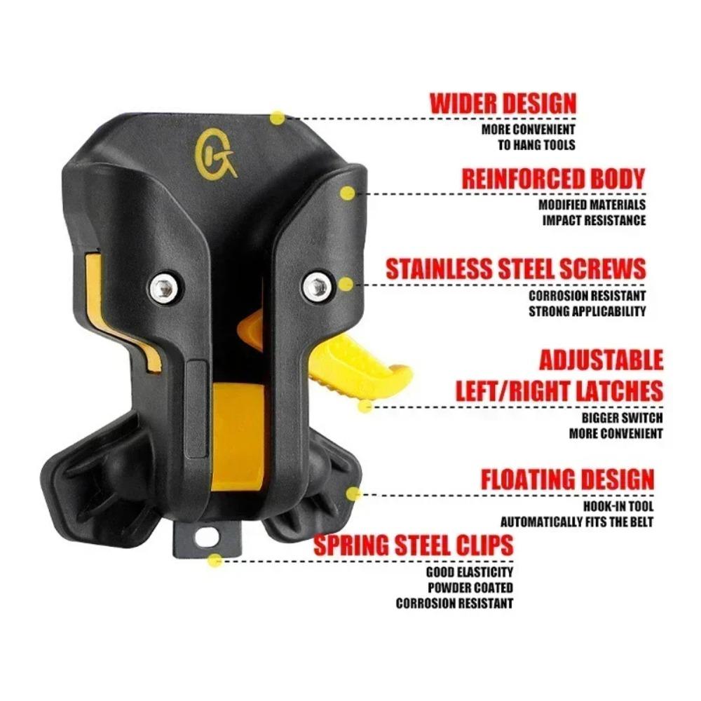 Portable Power Tools Quick Hanging Hooks Electric Drill Power Tool Quick Release Drill Portable Storage Self-Locking M3/M4/6-32