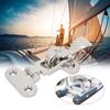 2pcs Stainless Steel Marine Boat Lock Cabinet Hatch Latch Mirror Fastener Clamp Deck Hasp
