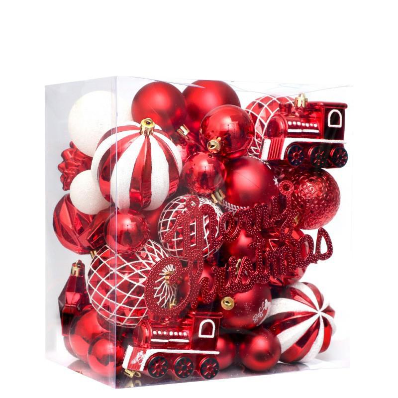 

Ornaments Holiday Tree Decorations Hanging Baubles Gift Shatterproof Wedding Party Christmas Tree Ball Ornaments Other червоний