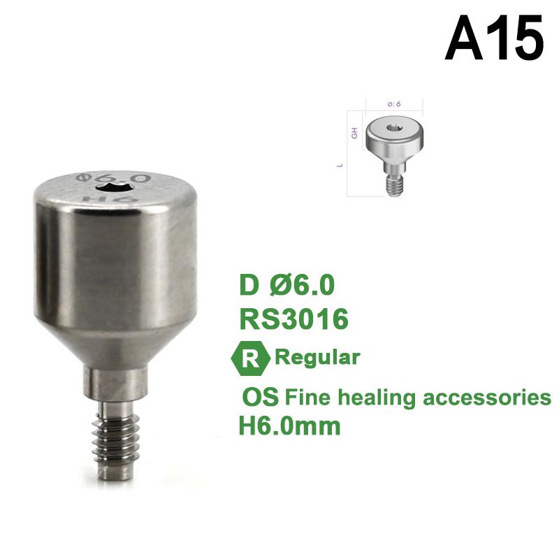 Dental Implant Composite Healing Screw Accessories For Adin Regular Screw Window Closing Transfer Rod Procedure Equipment