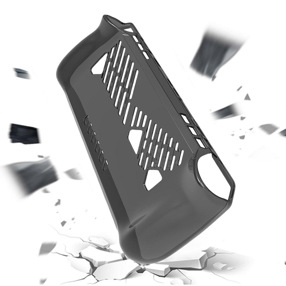 For ASUS ROG Ally X Case TPU Transparent Protective Cover Anti-drop Soft TPU Protective Shell Anti-Scratch Protective Cover Case