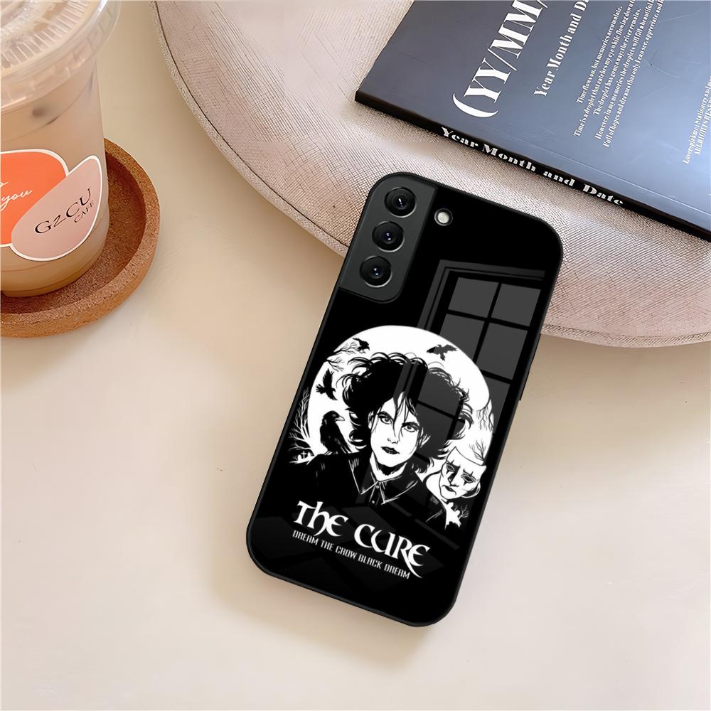 

The Cure Robert Smith Phone Case Glass For Samsung Galaxy S25 S23 S24 S21 S22 S20 Ultra Fe Plus A15 A14 Cover Samsung S24 Ultra