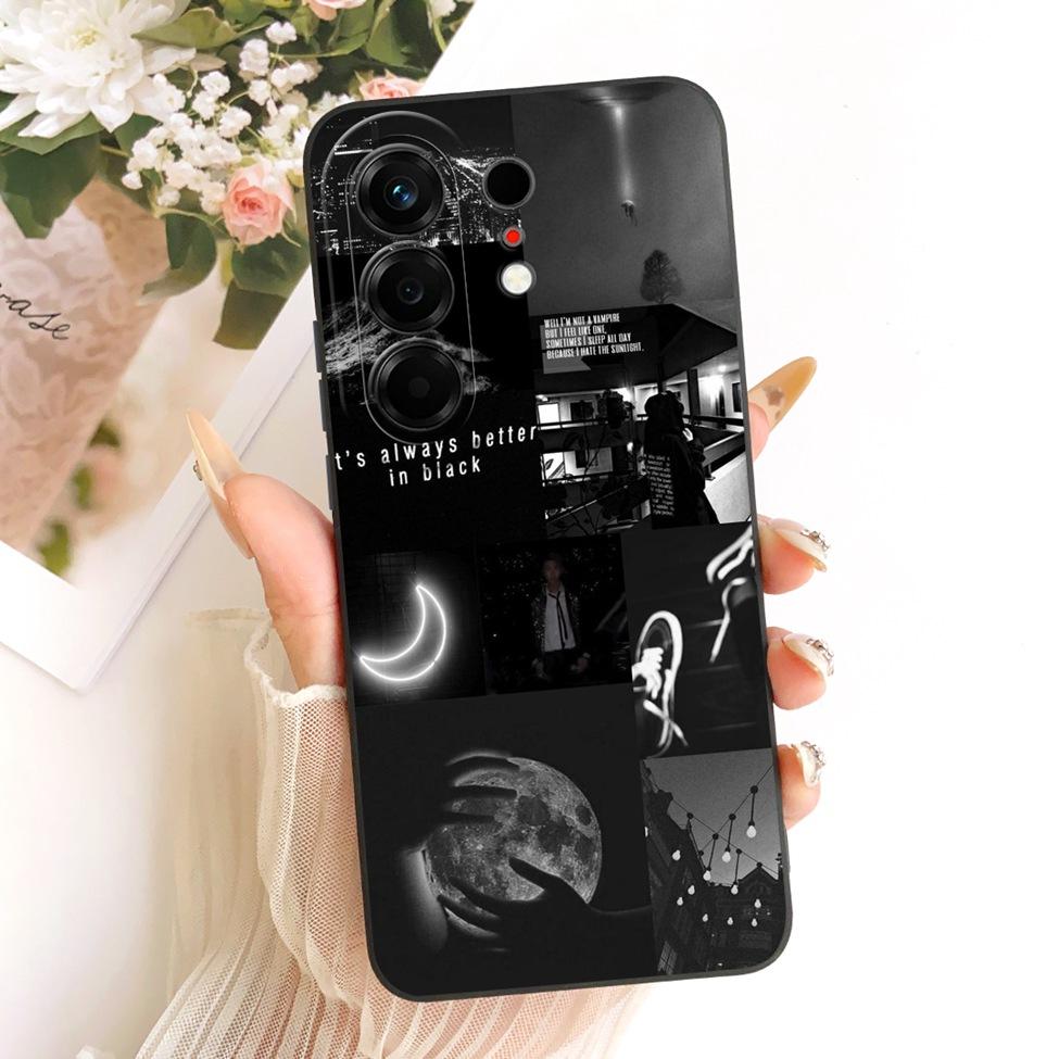 

Чохол для Tecno Camon 50 4G Кришка Розкішний Модний Милий Мультяшний Смішний Розписаний Силіконовий Funda для Tecno Camon50 4G CN5 Корпус Camon 50 4G CN5