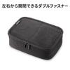 Sanwa Supply Mesh Gadget Case x D65 x (W190 H130mm) IN-MSBOX1BK